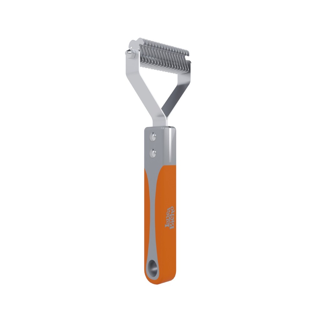 Rake Pet Duplo Duo 9 Laminas E 17 Laminas Lança Bicho