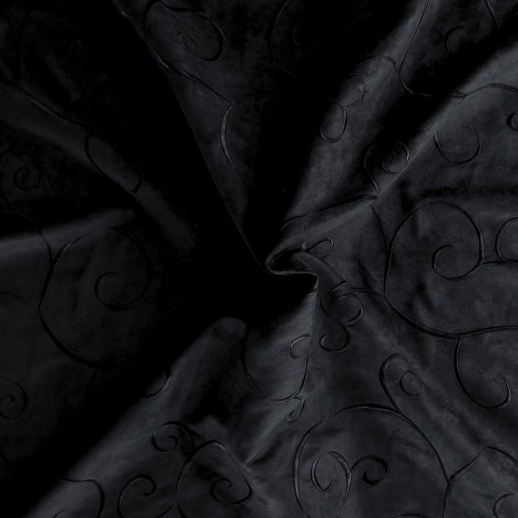 SUEDE BORDADA PRETA US 526