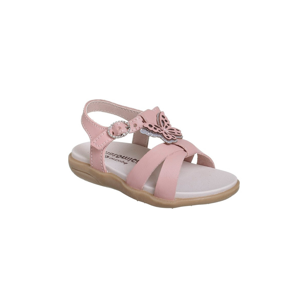 SandÁLia Infantil Feminina OrtopÉ AutÊNtica Borboleta Rosa ChÁ - Baby & Kids Fashion