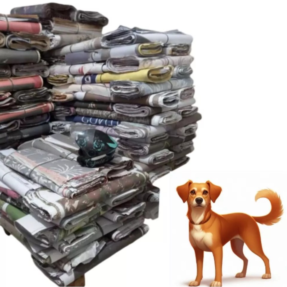 JORNAL PARA PET 3 kilos Descartavel Prático
