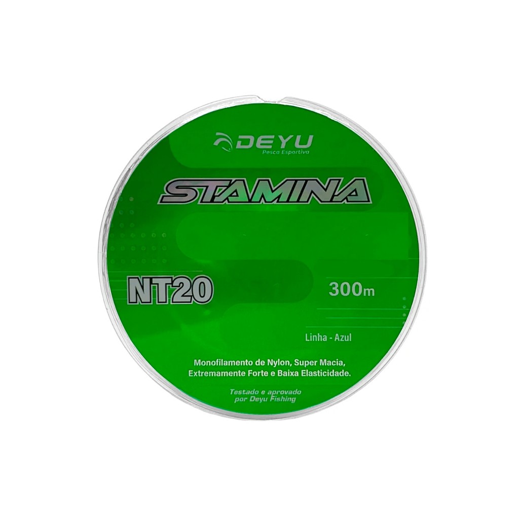 Linha de Pesca Monofilamento Stamina NT-20 300m - Deyu em Oferta na Shopee