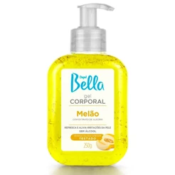 Depil Bella Gel Hidratante Corporal Melão Extrato de Alecrim Refresca Alivia Irritações de Pele 250g