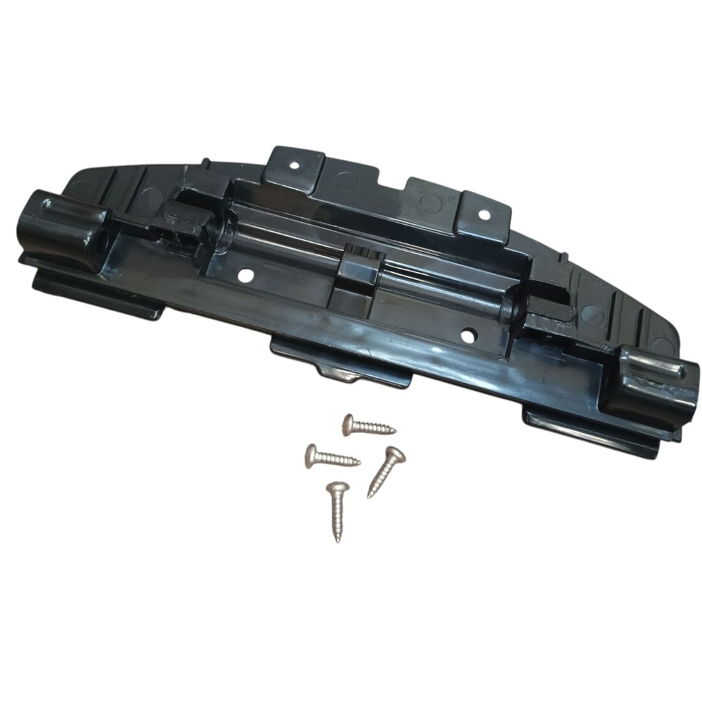 BASE DOBRADIÇA DA TAMPA COMPATÍVEL COM LAVADORA BRASTEMP BWG12 + 4 PARAFUSO W10471600