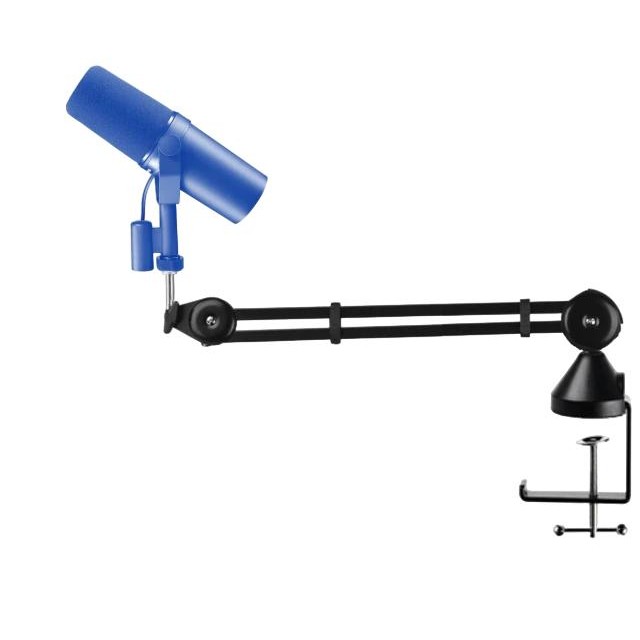 Suporte,Pedestal, Braço Articulado Wave Mic Arm Low Profile, p/Microfone Gamer, Condensador Studio/Podcast SM7B, MV7