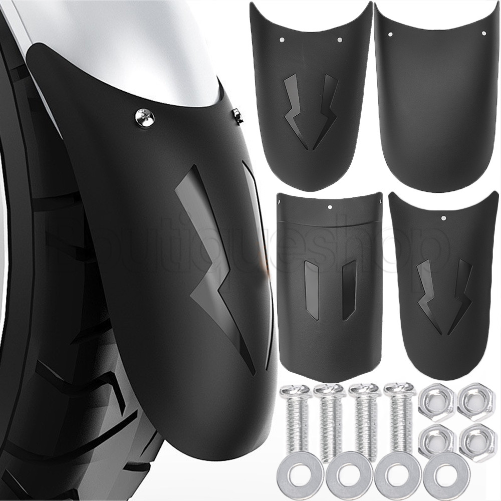 Fender Conjunto De Guarda-Lamas Para Motocicleta-Protetores Universais Contra Respingos-Pára-Choque Da Roda Dianteira Do
