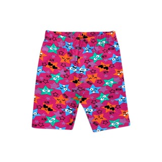 Bermuda Menina Cotton Estrela Caretas - Kidstok em Oferta na Shopee