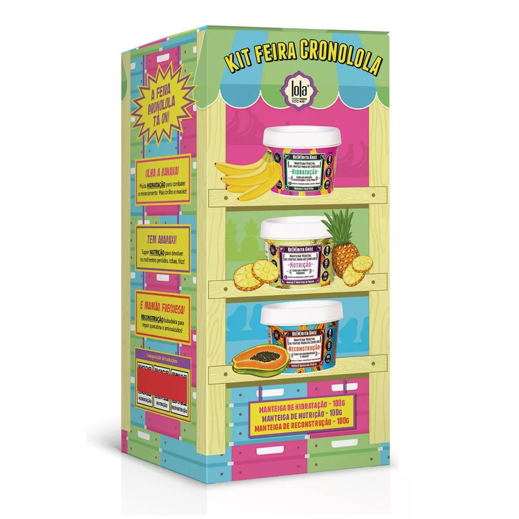 Kit Feira Cronolola Lola Cosmetics