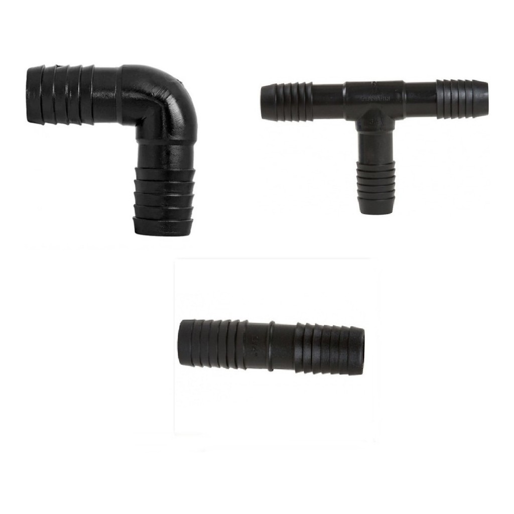 Kit Conexões Para Mangueira Irrigação 1/2 Pol