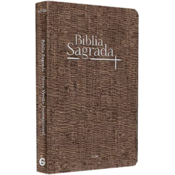 Bíblia Sagrada | NVI | Letra Normal | Capa Madeira Escura