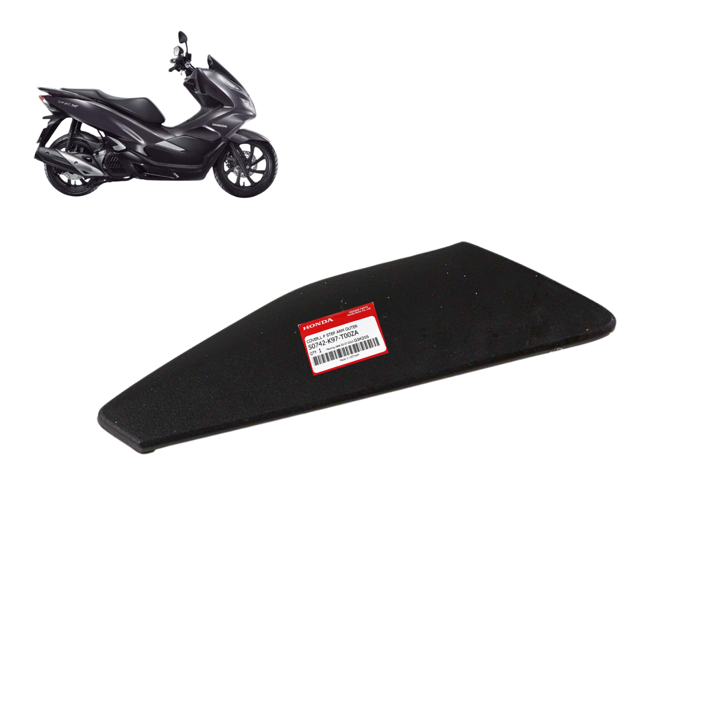 Acabamento Pedal Apoio Traseiro Esquerdo Pcx150 2019 A 2022 Original Honda