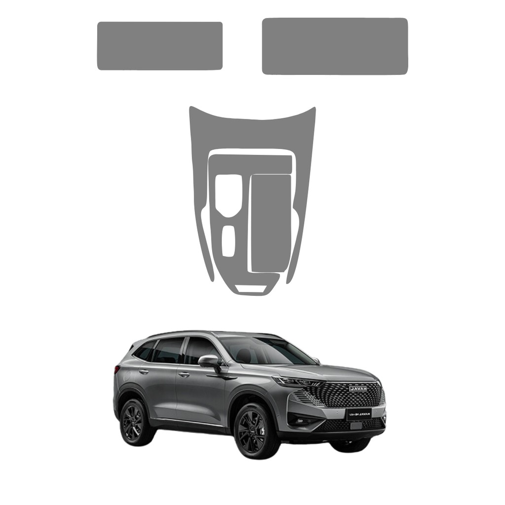 Película PPF Proteção Kit Console Central Multimídia Velocímetro GWM Haval H6 2022 2023 2024 2025 TPU