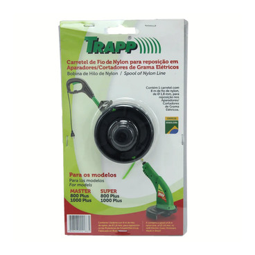 Fio de Corte Refil Master Plus 1,8mm 8m Trapp - 800W/1000W 800W/1000W