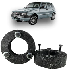 Kit Elevação Dianteira Fiat Uno Quadrado 5cm
