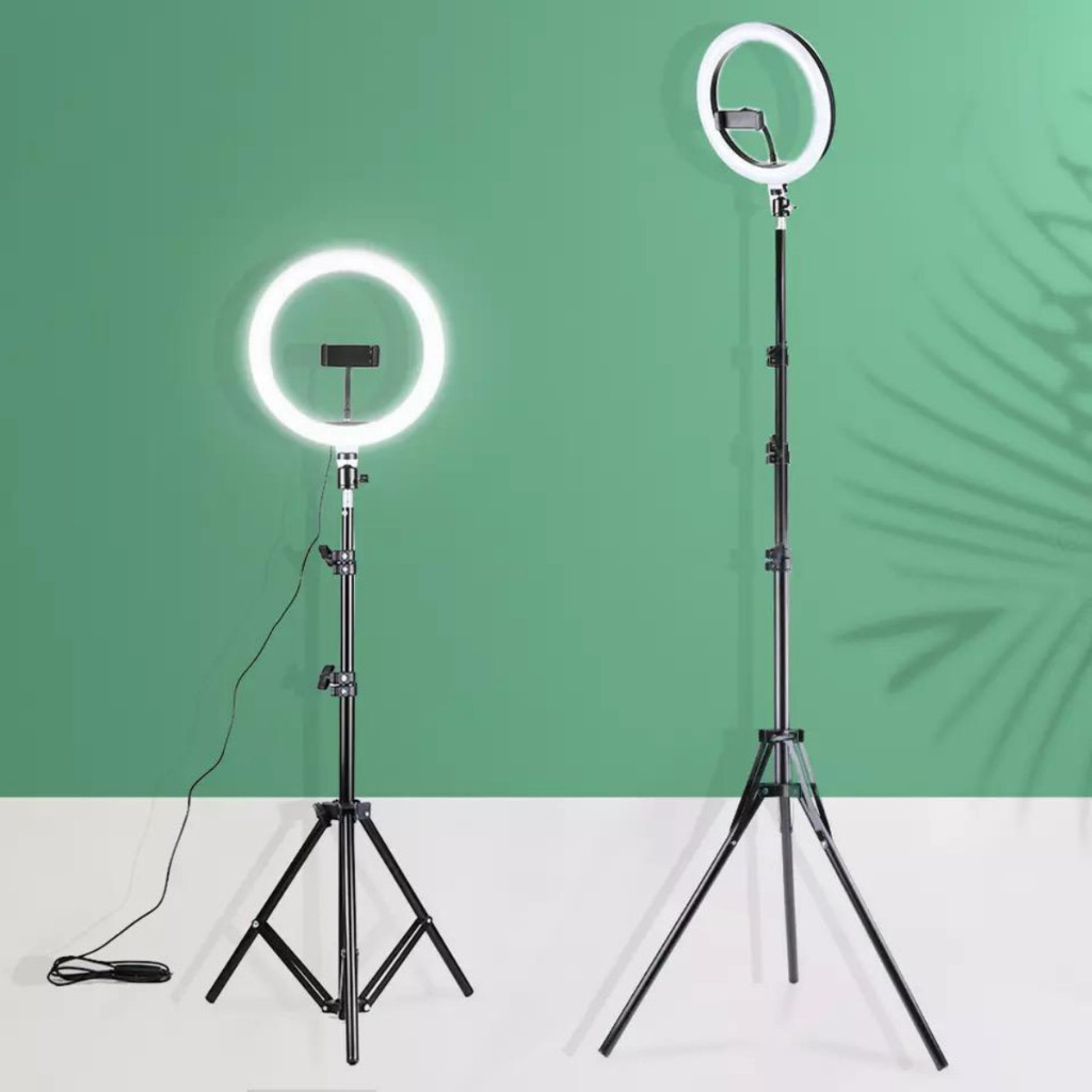 RingLight Iluminador 10 Polegadas Portáti Luminária De Led Luz de preenchimento Para Gravar Vídeos Fotos