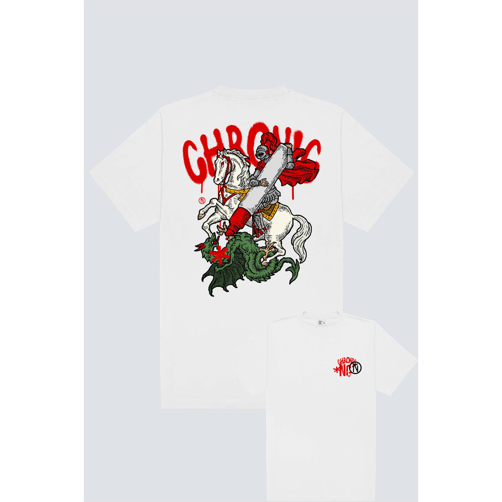 Camiseta Chronic Plus Size Big São Jorge Streetwear Blusa Estampada Camisa Masculina Basica