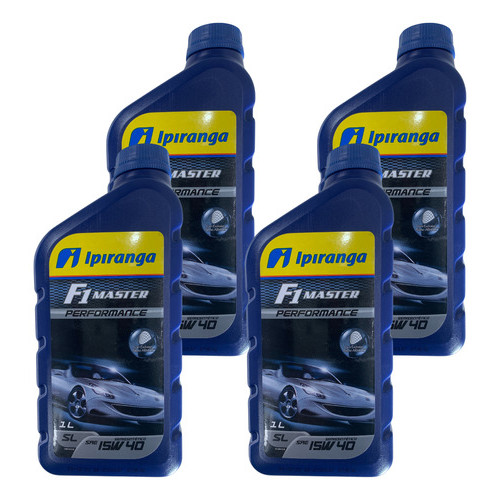 4 Litros Oleo Semi Sintetico Ipiranga F1 Master 15w40 em Oferta na Shopee