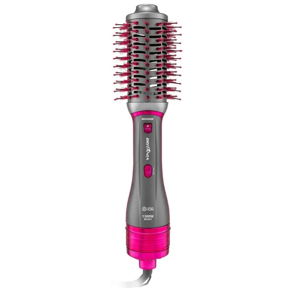Escova Secadora Britânia 4 Em 1 1300w Bivolt Bes26sr - Beauty