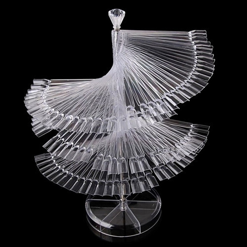 Stand Mostruário Espiral Mostruário De Esmalte Com 120 Almond Unhas Transparente em Oferta na Shopee