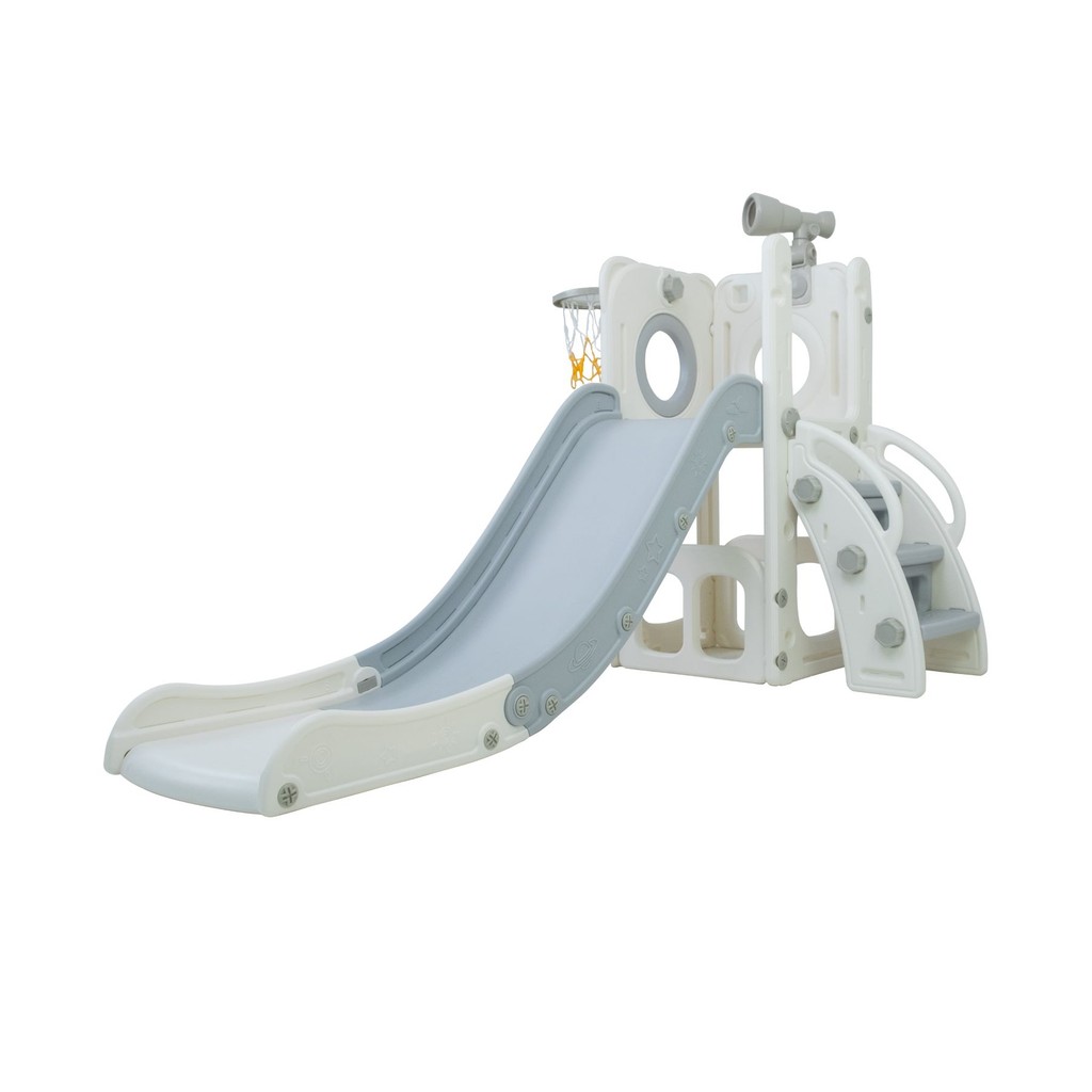 Playground Freso Baby Mini Mundo Grey 4x1 com Escorregador em Oferta na Shopee