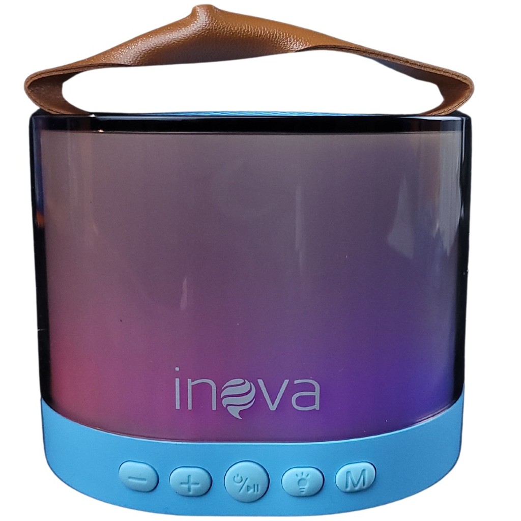 Caixa de Som Portátil com 2 Microfones  - Inova
