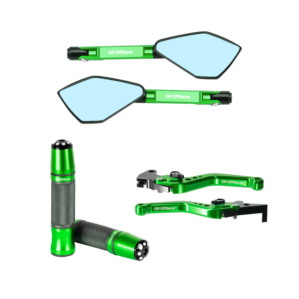Kit Esportivo Bajaj Dominar 250 400 Manete Punho Manopla Retrovisor