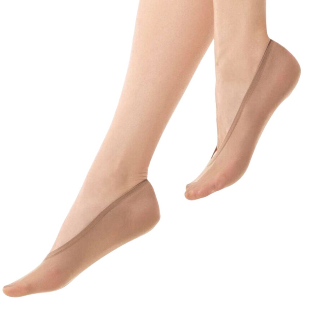 Kit 6 Pares Meia Sapatilha Invisivel Feminina Lupo Fio 40 Poliamida Macia