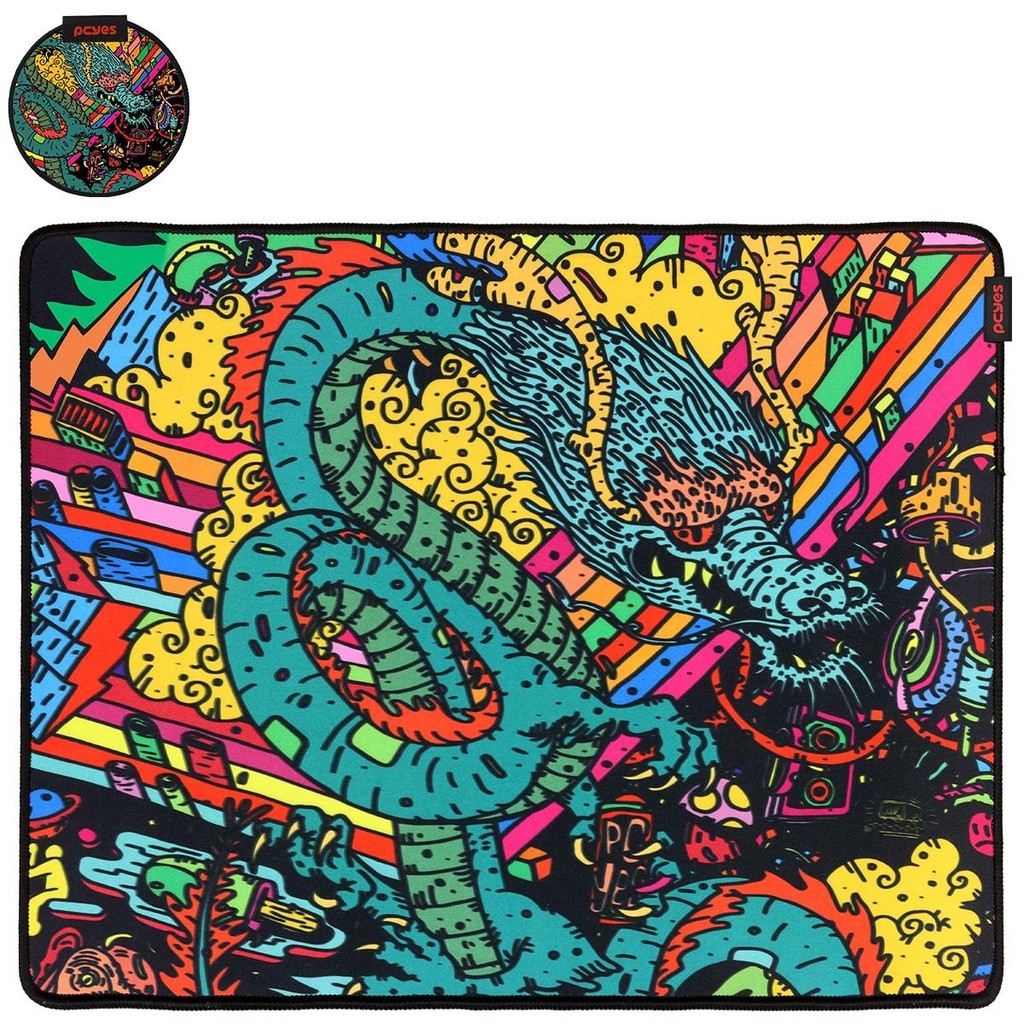 Mouse Pad Gamer Dragon Medium - 500 X 400mm - Pcyes - Pmd50
