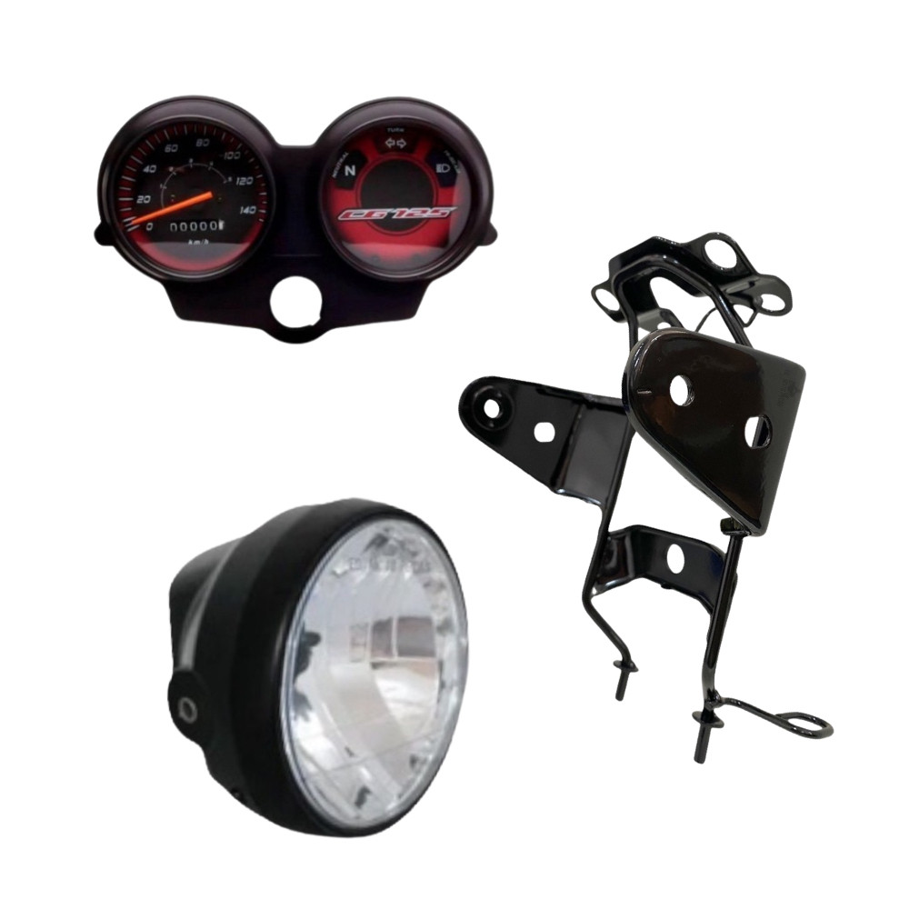 Painel Farol Aranha Fan 125 2009 2010 2011 2012 2013 em Oferta na Shopee