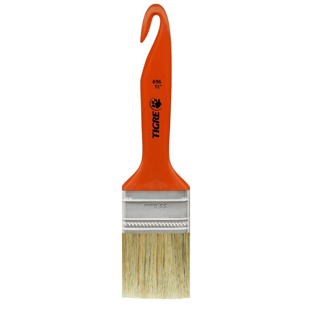 Pincel Trincha Média para Verniz Ref 696 Tam 1 1/2" Tigre
