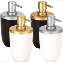 Dispenser Porta Sabonete Saboneteira Líquido Detergente 500ml Premium Banheira Lavabo Arthi
