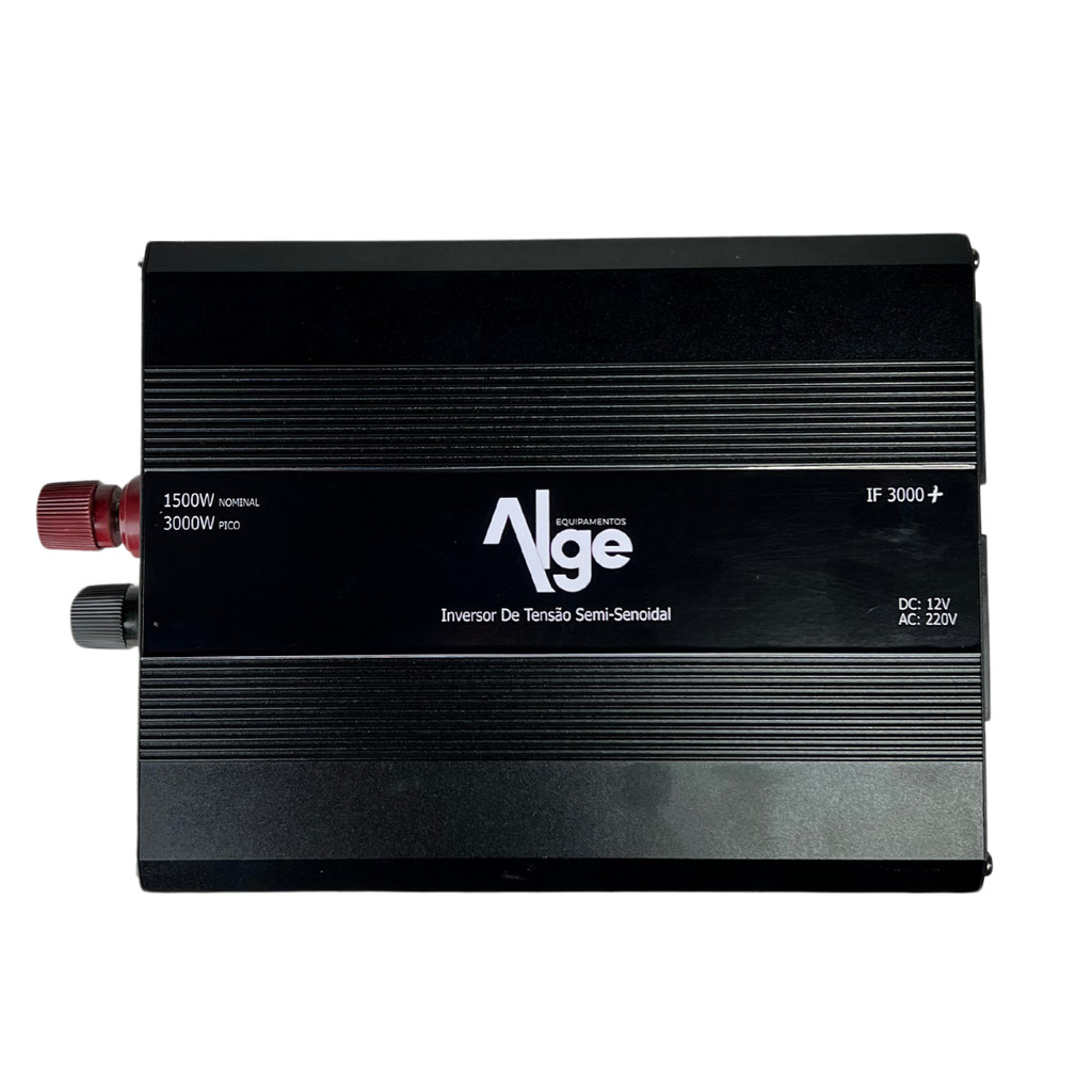 Inversor De Tensão  12v/220v 3000w Pico 1500w Nominal - Alge