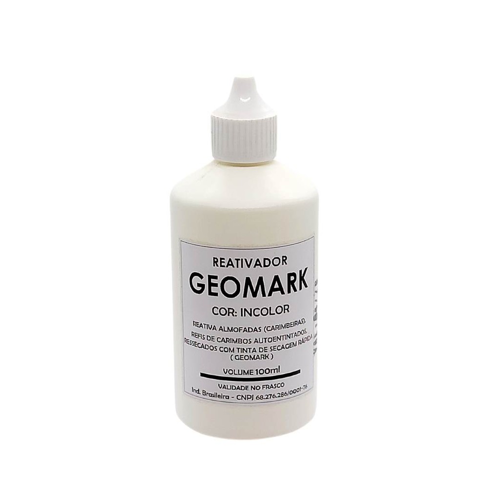 Reativador de Tinta para carimbo de Secagem Rápida - Geomark