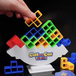 Jogo Cai Não Cai Tetris Agilidade e Equilíbrio Estrela Oficial