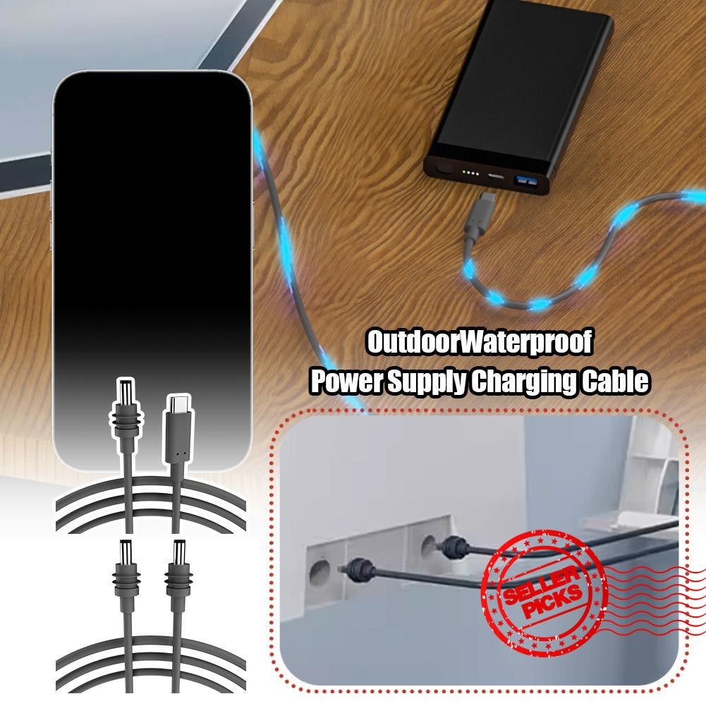 Cabo De Carregamento De Energia DC À Prova D'água Para Exterior Starlink MINI Externo M0P7