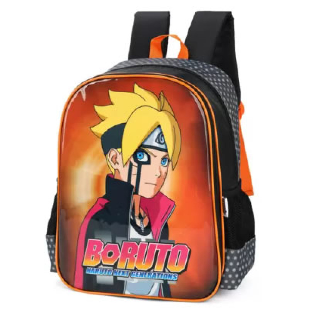 MOCHILA LARANJA  BORUTO   IS39611BR   LUXCEL