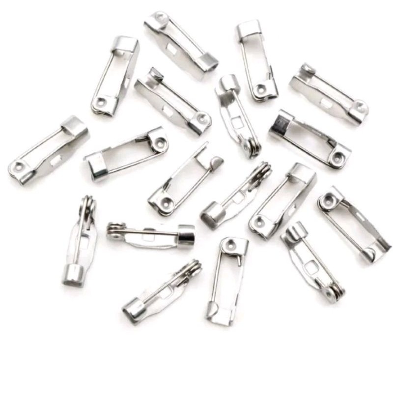 Base Broche 15mm Artesanato Bijuterias 50 Pçs em Oferta na Shopee