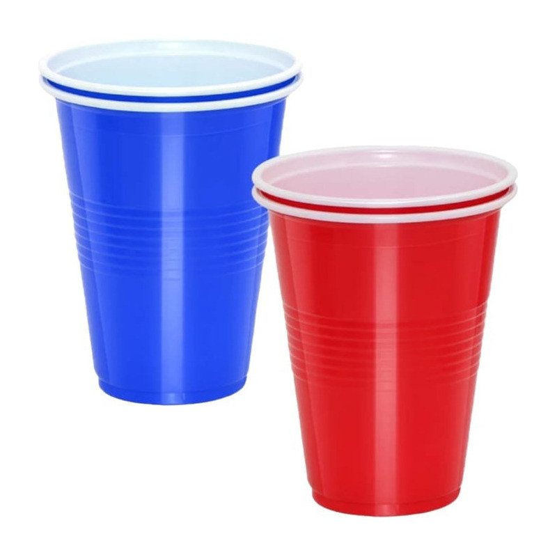 Jogo Beer Pong 12 Copos e 2 Bolinhas