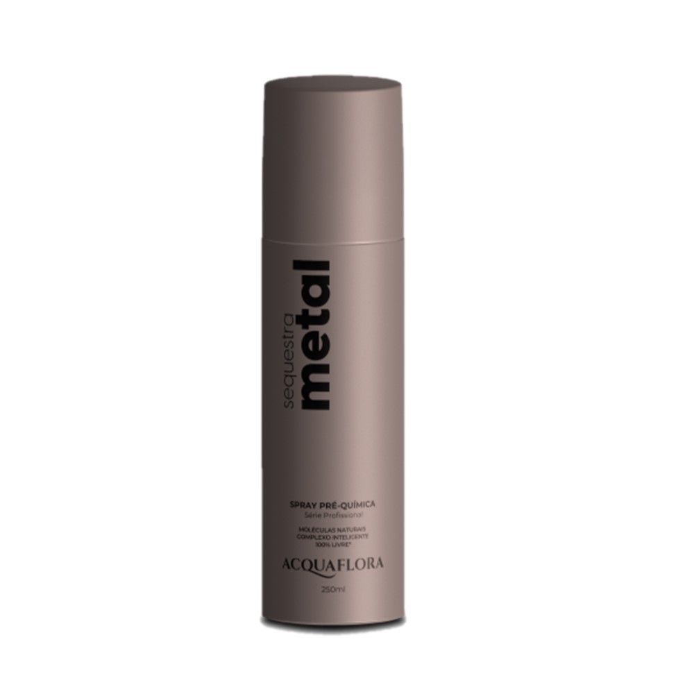 Detalhes do Kit Acquaflora Sequestra Metal Pré + Shampoo + Tratamento (3 produtos)