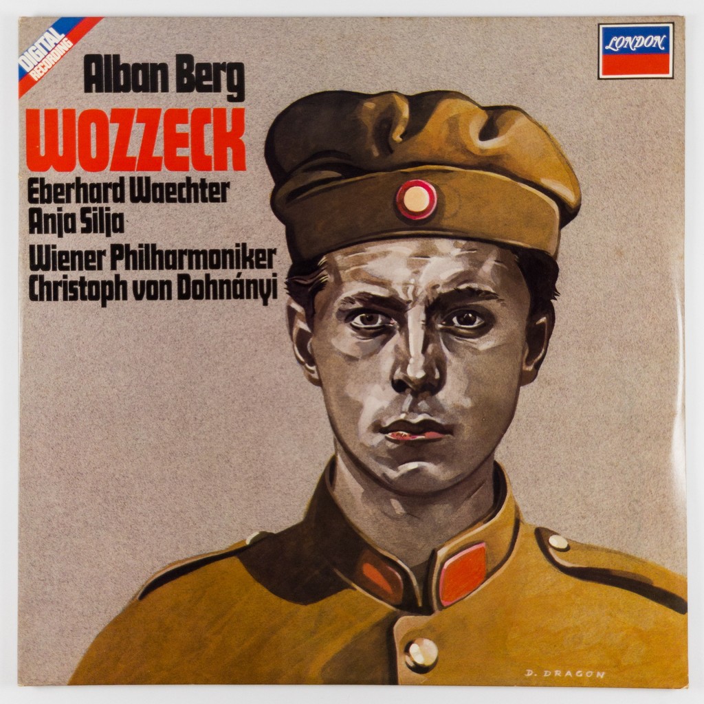 Disco Vinil LP Duplo Alban Berg Wozzeck Waechter