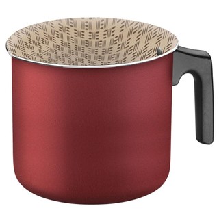 Fervedor Tramontina Turim 12cm em Alumínio com Revestimento Antiaderente Vermelho 1,1 Litros