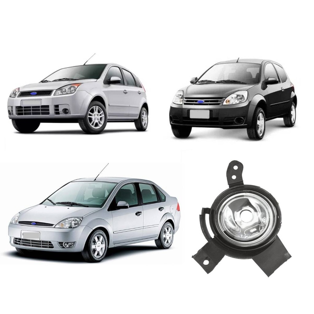 Farol De Milha Neblina Ka 2007 2008 2009 2010 Fiesta 2007 2008 2009 Esquerdo