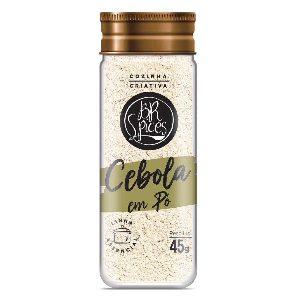 Cebola em Pó BR Spices 45g em Oferta na Shopee