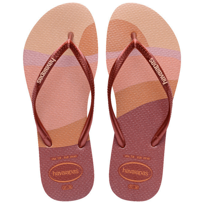 Chinelo Havaianas Slim Palette Glow Feminino Farm Azulejo LGBT Envio Imediato