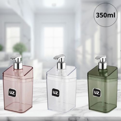 Dispenser Porta Sabonete Líquido UZ 350ml Slim