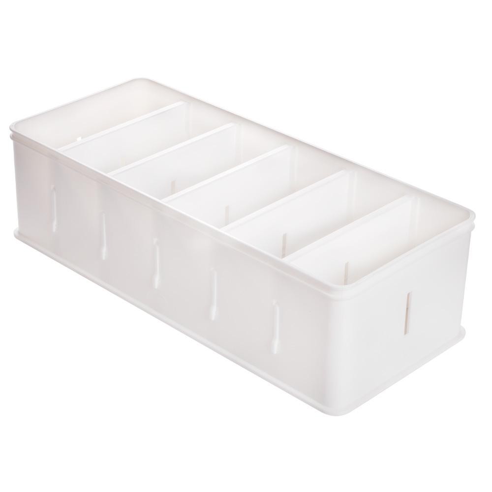 Organizador Encaixa 5 divisórias 36,5x14,5x10,7 cm Plasutil