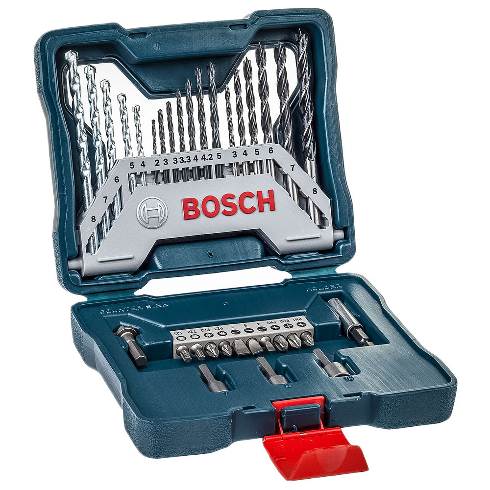 Kit de Pontas e Brocas X-Line 33 unidades bosch