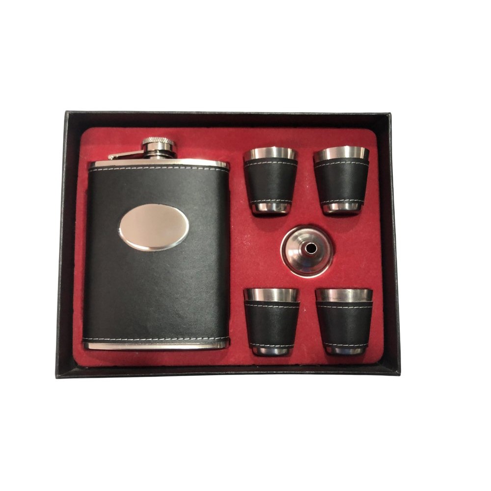 Kit para Bebida Inox - Cantil e Copos