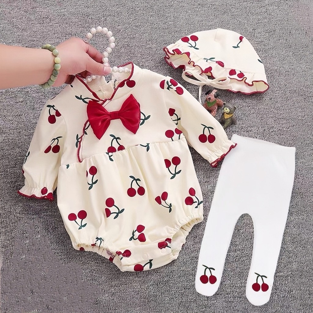 Feminino bebê roupas de outono bebê de um ano roupas de outono outono recém-nascido de um ano de idade roupas de bebê pr