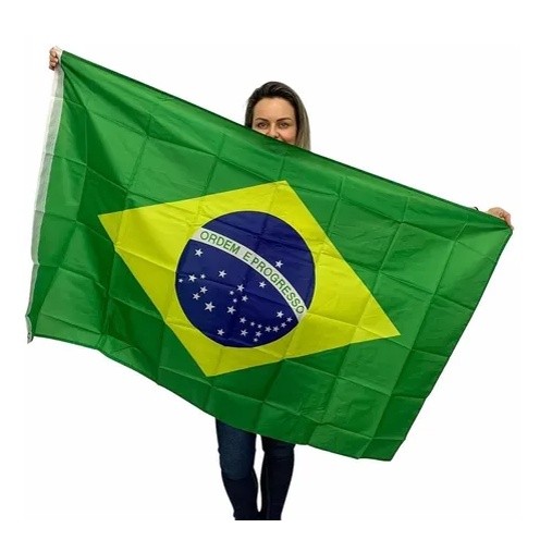 Bandeira do Brasil 60x90 - Festa
