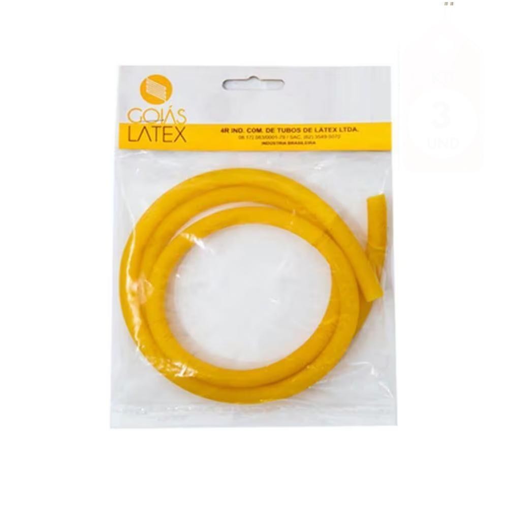 TUBO DE LATEX GOIAS N 202  GARROTE 1MT
